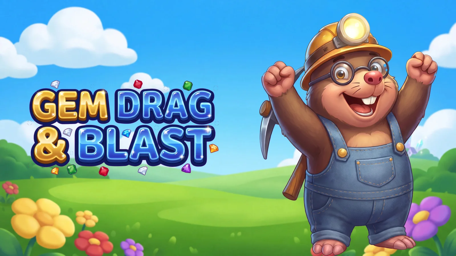 Gem Drag & Blast